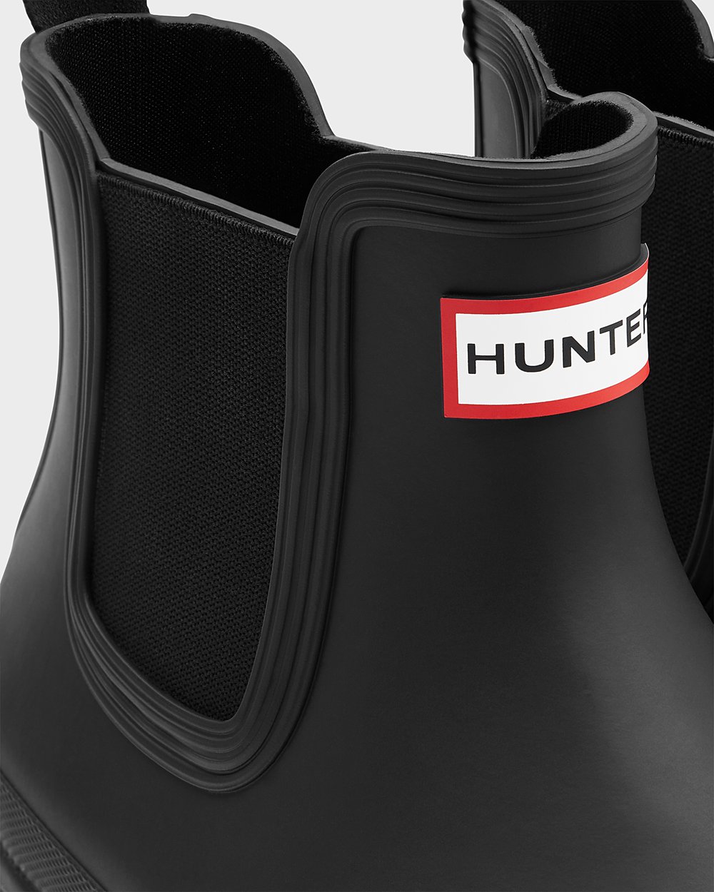 Bottes Chelsea Hunter Original Homme Noir GSFXQEY-61